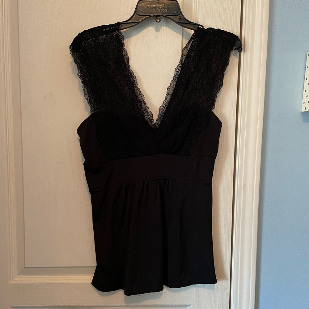 Black Lacey Blouse